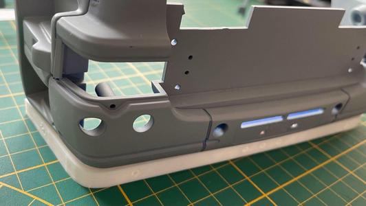 Tamiya Scania truck 2/3 axle LoBar / Lowbar / Low Bar