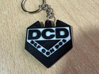 Def Con Dos Keychain
