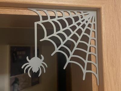 Spider web corner