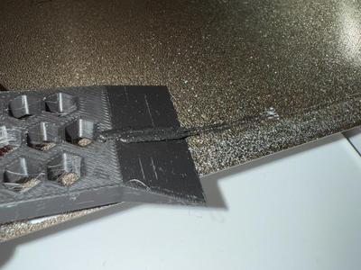 Bed scraper thick, small