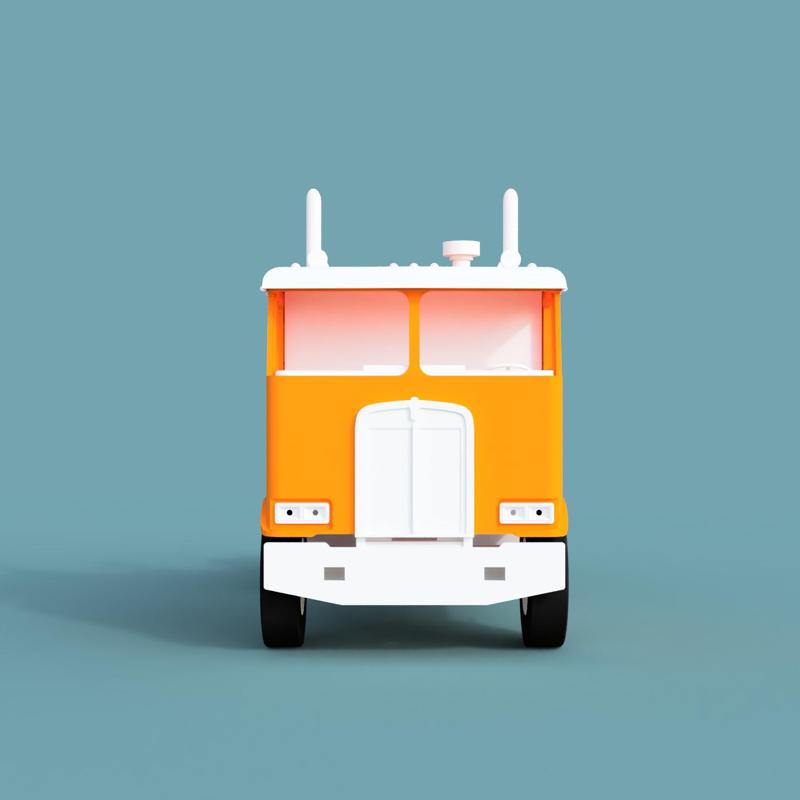 Kenworth K100, RC Truck 1/14