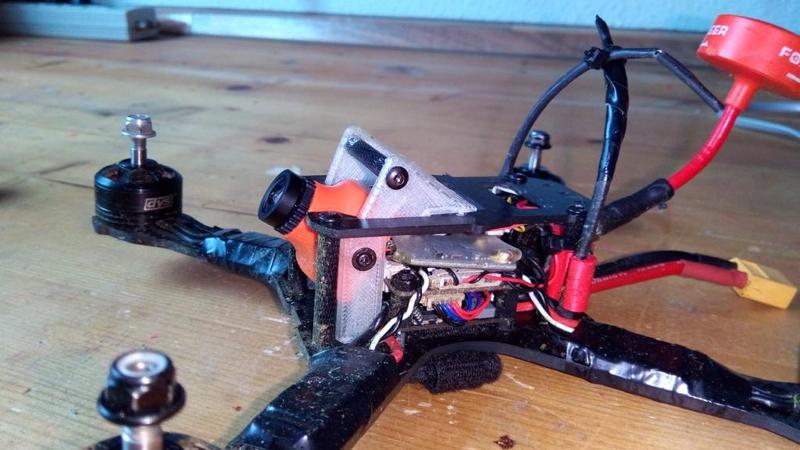 Banggood Realacc x210 FPV cam mount - carbon replacements