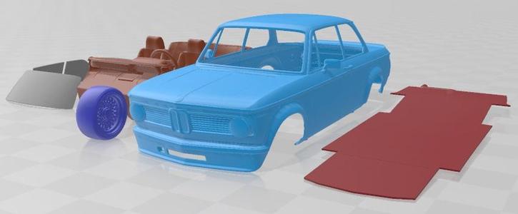 BMW 2002 Turbo 1973 Printable Car