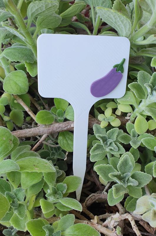 Vegetables Signs - Aubergine