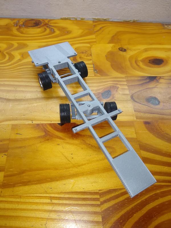 Chassis for scale truck