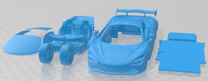 McLaren 720S 2018 Printable Car