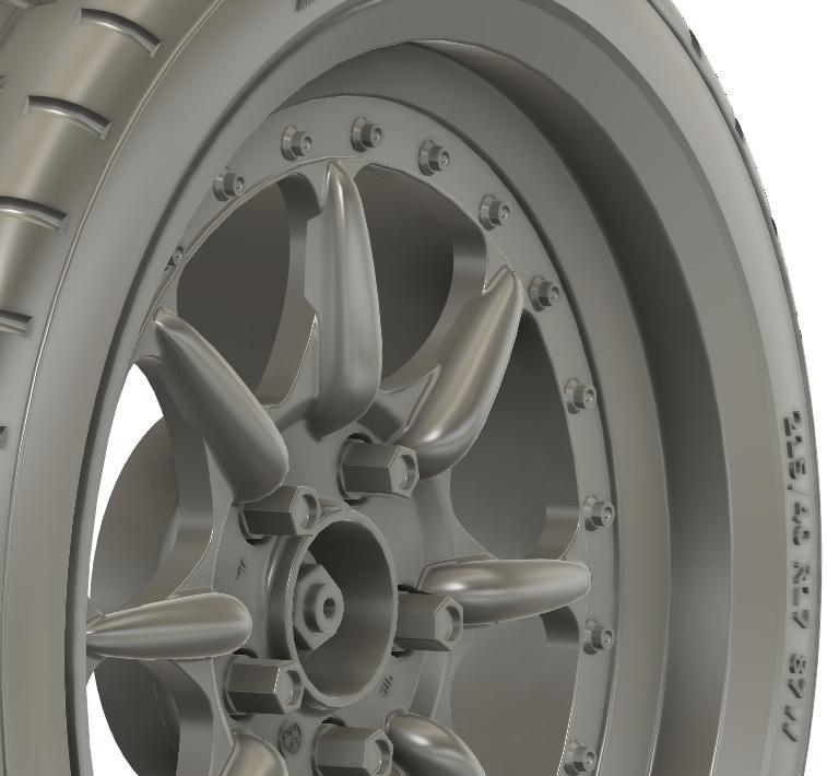 1/24 17x8  Watanabe GR-8 wheels