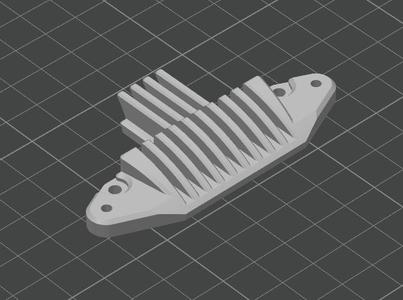 Bumper Cover for TAMIYA TT02