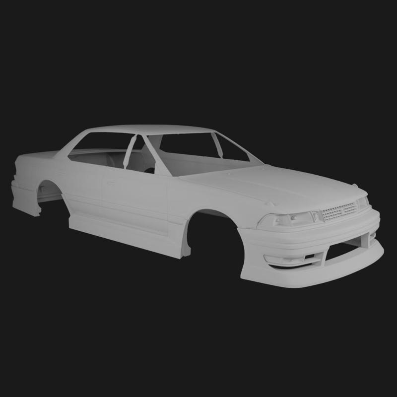 BIG WIN kit for Toyota GX81 Mark II Aoshima