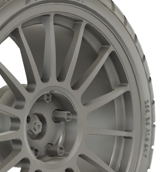 1/24 18x9 O.Z Racing Superturismo Magnesio wheels