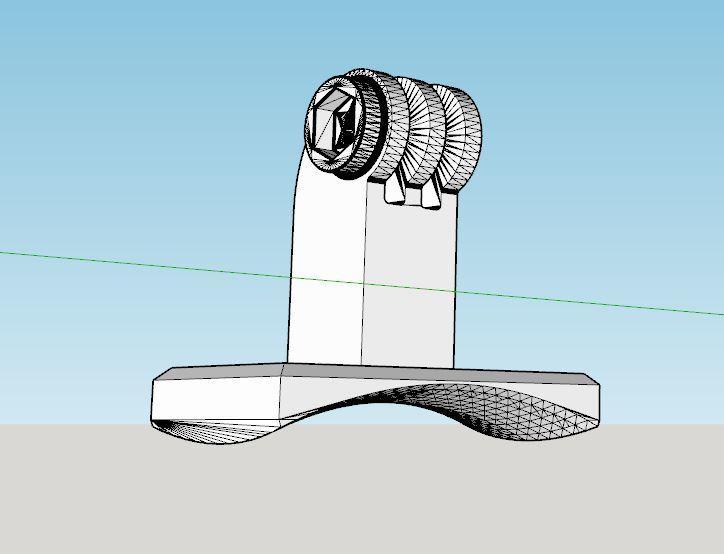 Scorpion Exo GoPro helmet chin mount Eken h9r