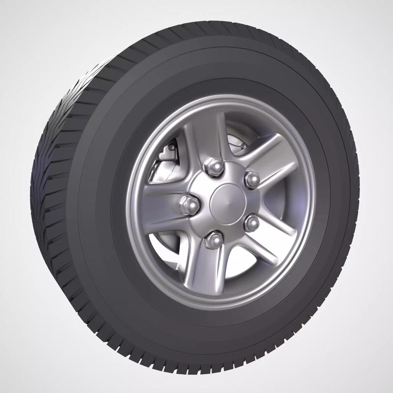 LAND ROVER DEFENDER 110 TYRE RIM