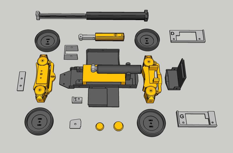 CAT Bruder Telescopic Kit
