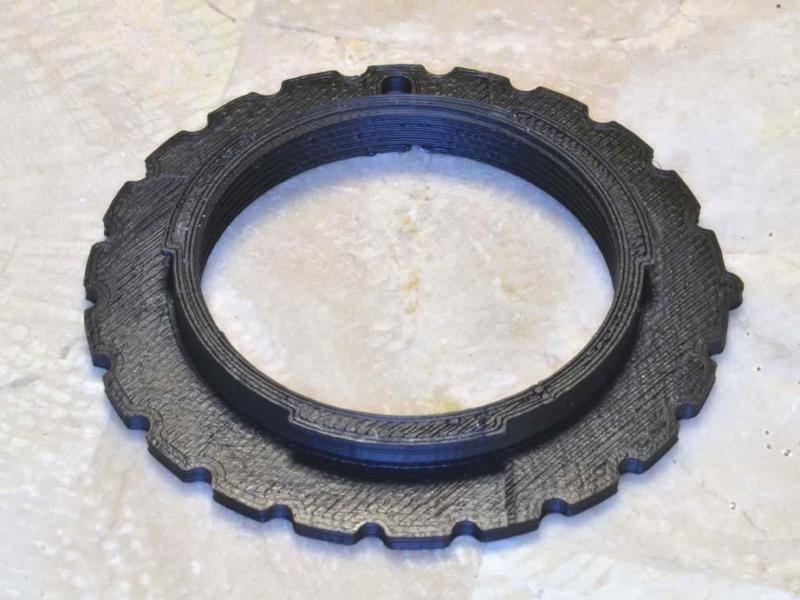 L39 Lens  to Nikon-F mount adapter 