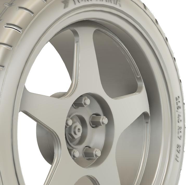 1/24 17x7.5 5ZIGEN Desmond Regamaster EVO2 wheels