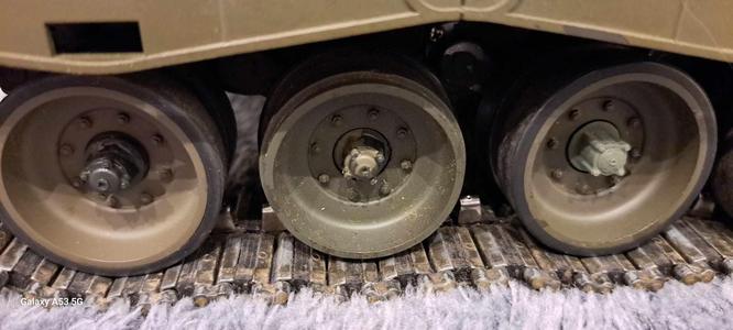 Hubcap for Tamiya Leo1 in 1/16