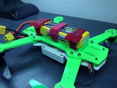 Cloneout H Quad Lower Battery mount
