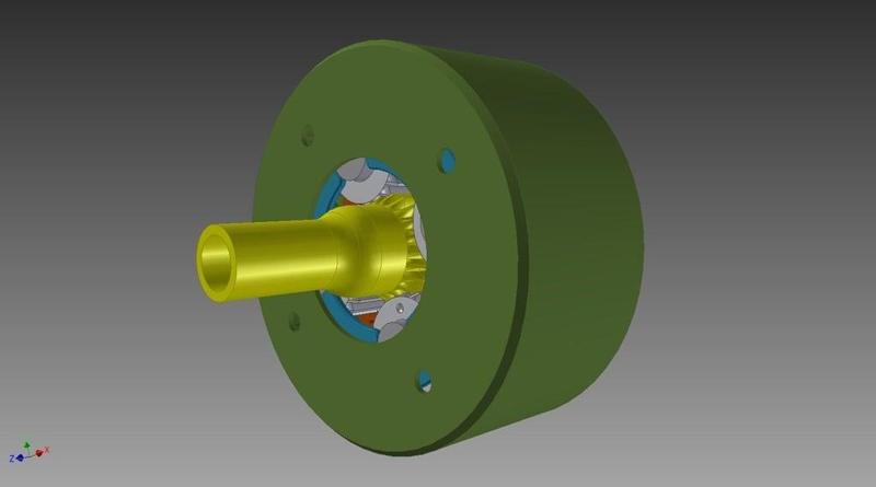 Planetary Gearbox - High Reduction Ratio (118.1:1)