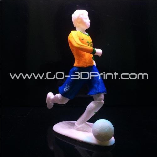 Brazil 2014 FIFA World Cup Football Soccer Player Kicking Ball