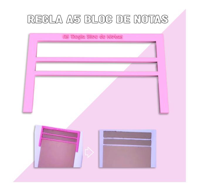 A5 RULER FOR NOTEPAD - BINDING