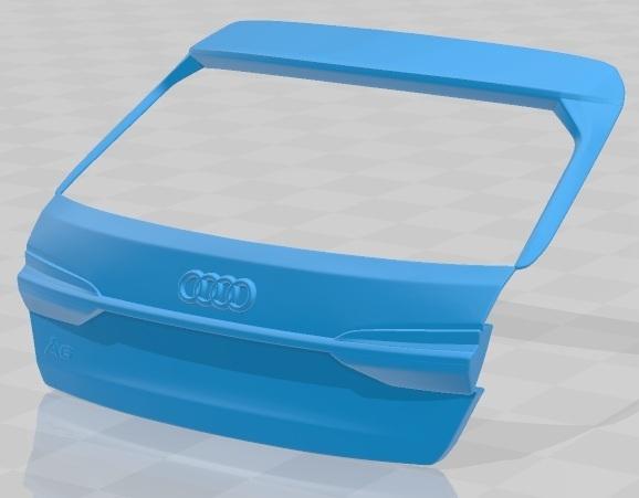 Audi A6 Allroad Quattro 2022 - Tailgate Printable