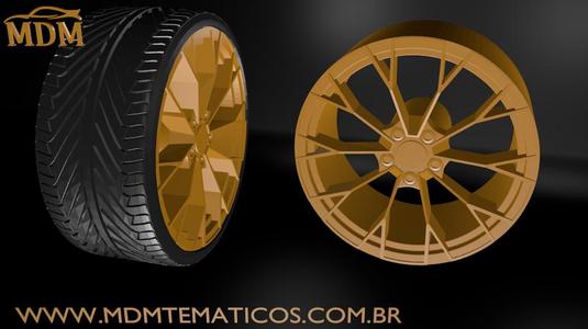 GOLF R WARMENAU WHEEL