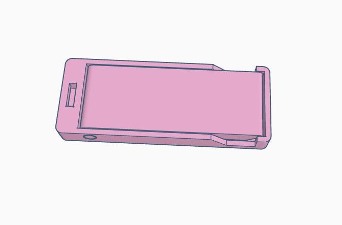 Key ring supports Cellular or Mobile Phone