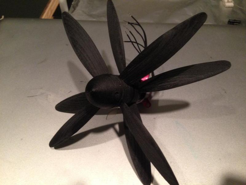 Antonov An-22 (or Tupolev Tu-95) NK-12 Model Propellers