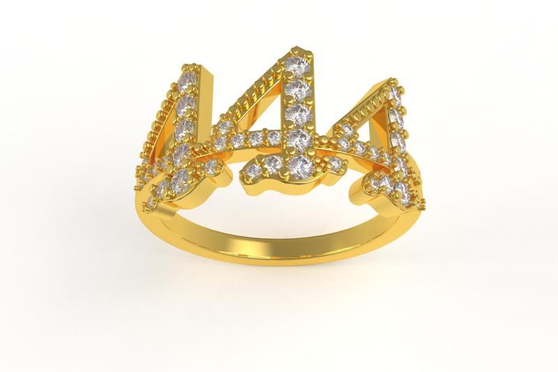 00006 444 Diamond Ring