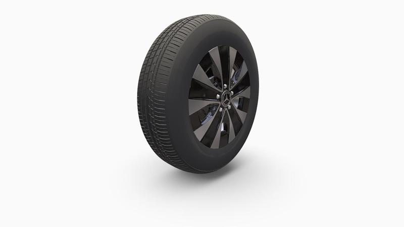 Mercedes-Benz EQV Wheel (Rim + Tyre)