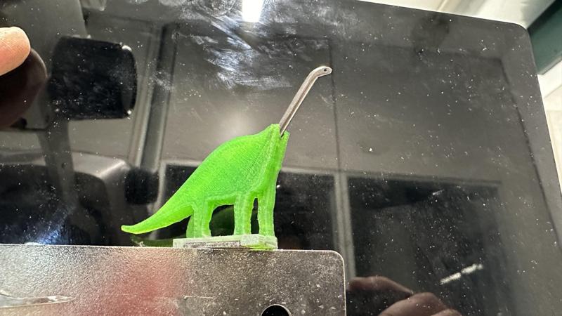 Battisauro.  The pores beater tool brontosaurus