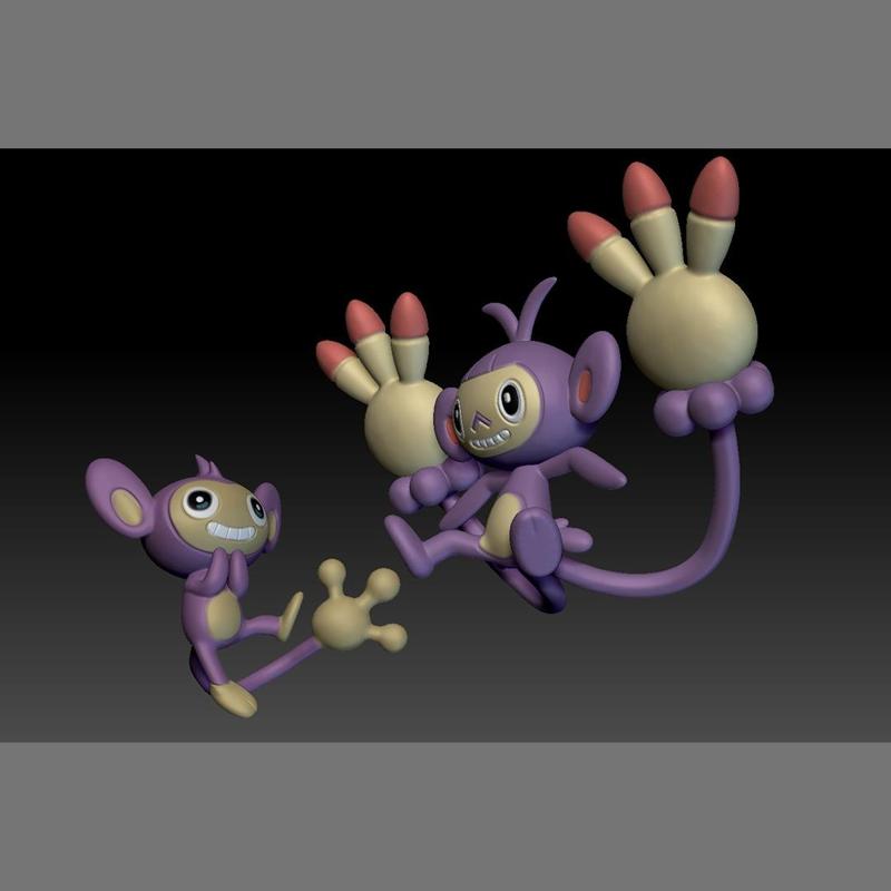 Pokemon Aipom and Ambipom