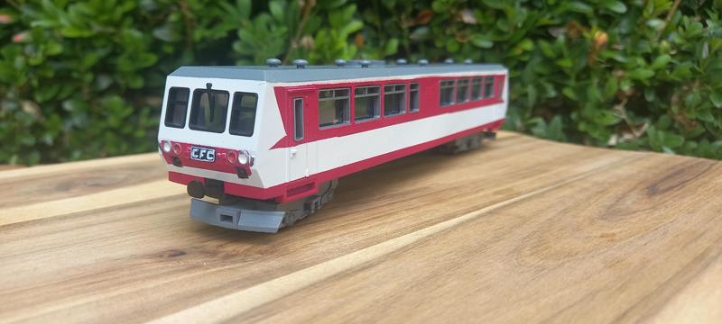 H0e French X5000 Railcar (Corsica / Ardeche)