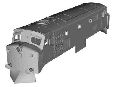 Ceylon(Sri Lanka) Railways M1 diesel loco 1/160 scale