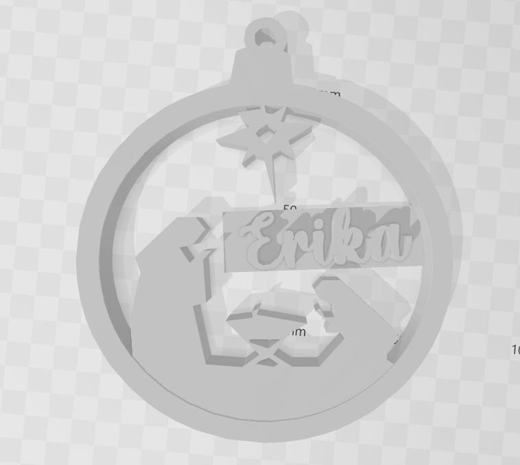 Erika Christmas sphere