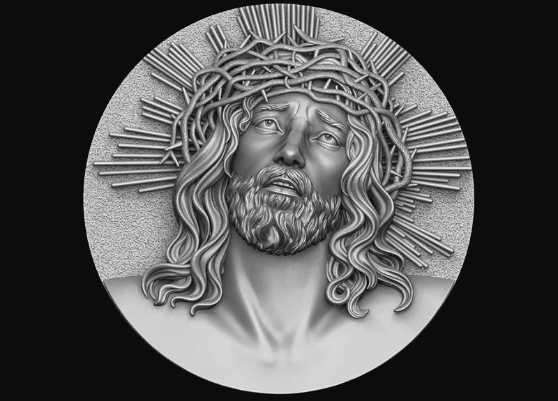 Jesus Head pendant