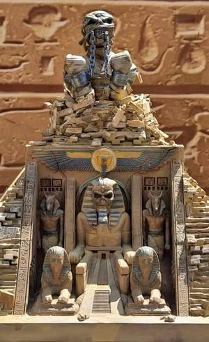 Iron Maiden Powerslave Diorama  3D Printable STL