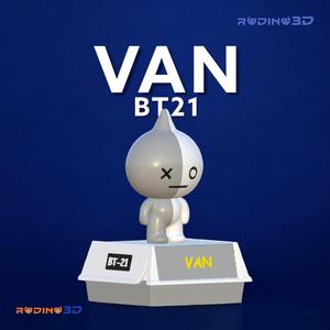 VAN BT21 BTS FIGURES - VAN BT21 BTS FIGURES