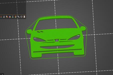 Peugeot 206 toothpaste squeezer