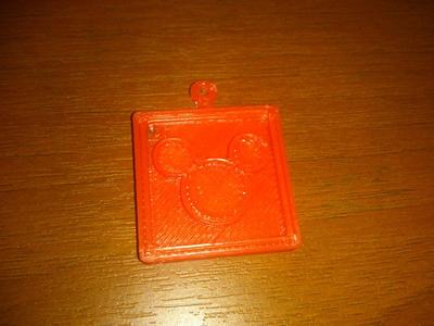 Mickey Keychain modified