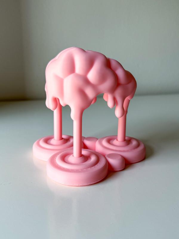 Melting Brain art sculpture