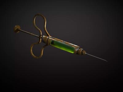 Hunt Showdown Energy and Stamina Syringe