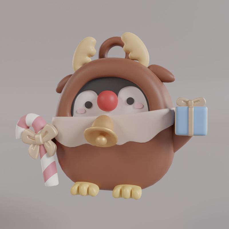 Penguin Christmas Ornament