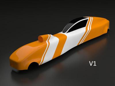 Stingwing 450 - Stingray style canopy - Work in Progress