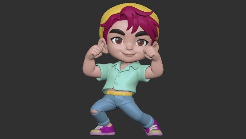 Saja Boys - Chibi - abby - kpop demon hunter