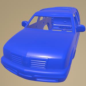 Oldsmobile Bravada 1998 Printable Car Body