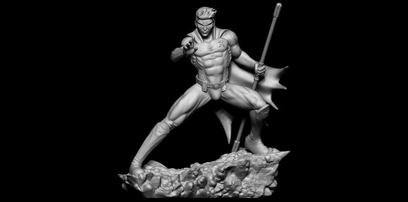 Fan Art Robin Statue - Standalone version