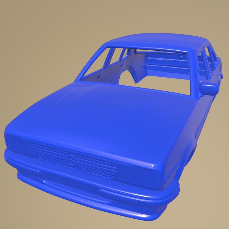 Opel Ascona berlina 1975  PRINTABLE CAR BODY