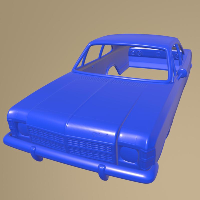 Chevrolet Opala Coupe 1978 PRINTABLE CAR BODY