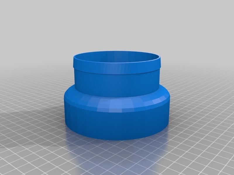 K40 Chinese Laser Cutter Fan Adapter